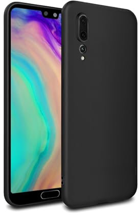 GiiKa für Huawei P20 Pro Hülle Silikon, Ultra Dünne Handyhülle für P20 Pro Case, Kratzfeste, Soft TPU, Stoßfeste, Ganzkörper Telefonhülle Kompatible mit P20 Pro Huawei Schutzhülle, Schwarz