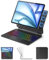 KBCASE Teclado para iPad Air 11 (M3 2025/M2 2024) Magic Keyboard iPad Pro 11 (4/3/2/1 Gen)&Air 5/4 Generación, 7 Colores Retroiluminados, Magnética Flotante Diseño, Trackpad Multi-Touch, Español Ñ