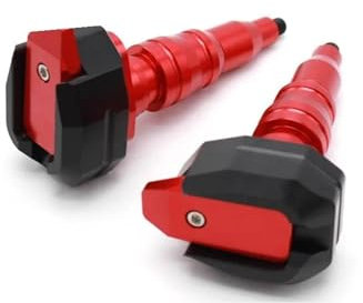 YHGGDN Sturzschutz Crash Pads Sturzpads Für Suzuki GSXR 600 GSX-R 600 GSX R600 GSXR600 GSX-R600 (2004–2005) Rahmengleiter Sturzpads Protector(Rot,X-2)