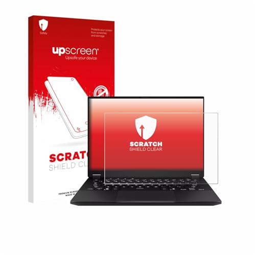 upscreen Schutzfolie für ASUS TUF Gaming A14 – Made in Germany, Kristall-klar, Kratzschutz, Anti-Fingerprint