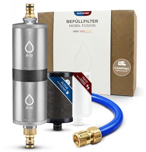 Alb Filter MOBIL FUSION Befüllfilter Camping Alu Silber