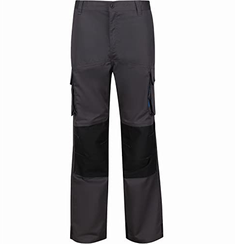 Regatta TRJ366R347NV Heroic Worker Trouser, Size 34 Regular, Iron