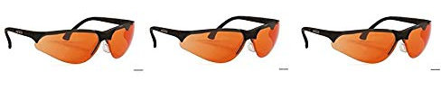 Terminator UV-400 Schutzbrille für Blaulicht und UV-Schutz, orange (Thrе асk)
