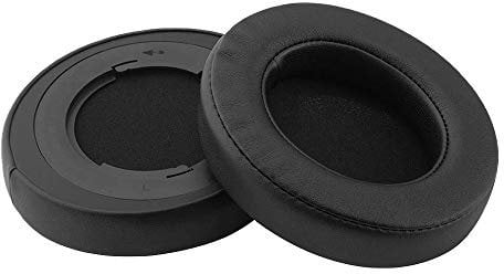 MMOBIEL Ersatz Ohrpolster für Razer Kraken 7.1 V2 / Razer Kraken Pro V2 Gaming Kopfhörer Protein PU Kopfhörer Ohrpolster – Ersatzpolster - Schwarz