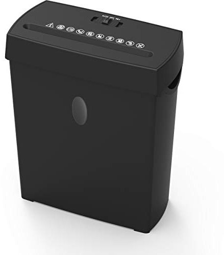 Sencor Professioneller Papier-Aktenvernichter, Kreuzschnitt-Schredder, Kapazität 6 Blatt, Ultra-leise, 11 Liter Auffangbehälter, Ideal für Büro und Zuhause [SSK 361]