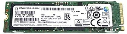 Samsung SSD 256GB PM981a M.2 2280 PCIe Gen3 x4 NVMe MZVLB256HBHQ MZ-VLB256B SED Opal Compatible avec Lenovo Dell HP Acer Asus