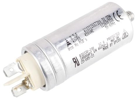sparefixd 8.5uF Capacitor to Fit Hotpoint Tumble Dryer