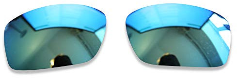 POLARLENS Polarised Replacement Lenses for Oakley Scalpel - Compatible with Oakley Scalpel Sunglasses (Ice Blue)