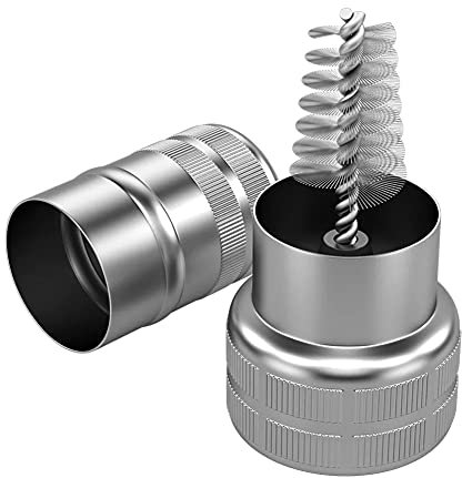 iSpchen Limpiador de Terminales de Batería, Kit de Limpiador de Terminales de Bornes de Batería de Coche Cepillo de Bornes de Bornes de Batería Herramienta de Limpieza de Batería Automática