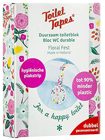 Toilet Tapes Toilettenstein, Floral Fest, 5er Pack