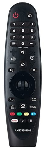 VINABTY AKB75855503 MR20GA Ersatz Fernbedienung Kompatibel mit LG TV 55NANO90UNA 65NANO90UNA 75NANO90UNA 86NANO90UNA 55NANO91ANA 55NANO91UNA 65NANO91ANA 75NANO91ANA 86NANO91ANA 55NANO86UNA 65NANO86UNA