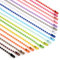 BZKSER 100 Stück Bunte Kugelkette - Metall Hängekette 2,4 mm mit Verschluss Kugelkette Passende für DIY Halskette Schmuckherstellung Charms Craft Ball Bead