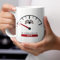 Transparent Gift Taza Personalizada con Nombre Recarga Combustible. Tazas Personalizadas de Cerámica para Desayuno. Regalos Originales para Hombre y Mujer. Regalos Personalizados para Amigas, Familia