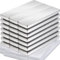20 Stück Neodym Magnete Extra Stark Groß, 40x10x3mm Rechteckige Magnete Stark Magneten für Magnettafel, Kühlschrank Magnet, Klebemagnete Selbstklebend Stark Seltenerdmagnete für Küchenschrank