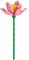 WEAREWE Flower Bouquet Building Blocks Toys Stress Relax Artificial Flowers Building Set for Christmas Birthday Gifts for Teens Adults (87PCS) 9095-8Lotus