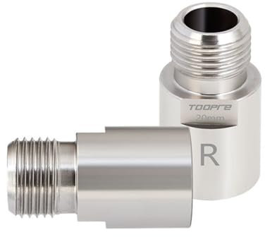 HOUSON Fahrrad Pedal Extender, Pedal Spacer Pedalverlängerung für 9/16-Zoll-Gewindepedale 20mm