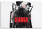 NRCKMIHRAE Django Unchained Filmposter, dekoratives Gemälde, Leinwand, Wandposter und Kunstdruck, moderne Familienschlafzimmer-Dekoration, Poster, 30 x 45 cm
