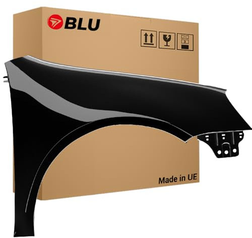 BLU Kotflügel Passend für Volkswagen Golf 5 V Schrägheck LC9X Rechts Schwarz | 2003-2009 | Vorderseite Vorne | Lackiert | Einbaufertig