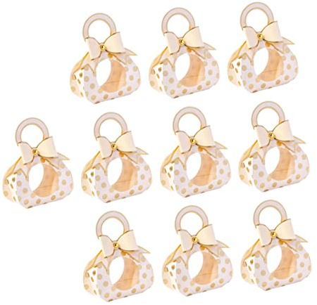 SEWOART Geschenkschachtel Hochzeit Mit Henkel Aus Papier Für Leckerlis Kekse Schmuck Partyzubehör