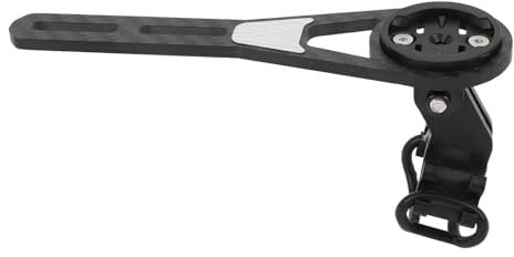 Yctze Composite Material Bike Computer Mount - Lightweight, Safe, and Easy Installation for Bryton, XOSS, and More (Long)