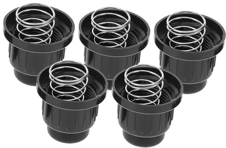 FUNOMOCYA 5stücke Zündkappe Für Garten-gasheizungen Herdknopf Zum Austauschen Druckknopfschalter Für Feuerstelle Ersatzschalterkappe Für Grill Zündschalterkappe Für