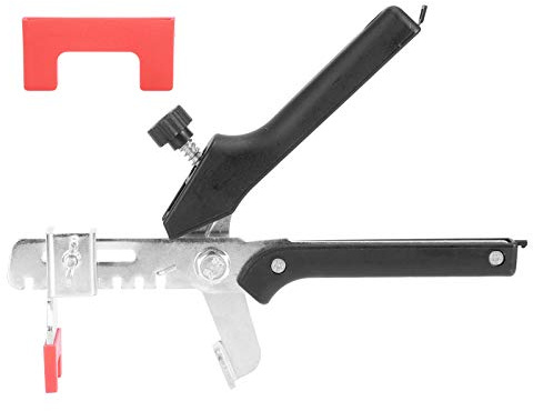 Professionelles Fliesen-Nivelliersystem-Kit, Fliesen-Nivellierer mit einstellbarer 6-Gang-Zange, dünner Abstandshalter für Boden- und Wandfliesen von 3 bis 12 mm, inklusive Nivelli