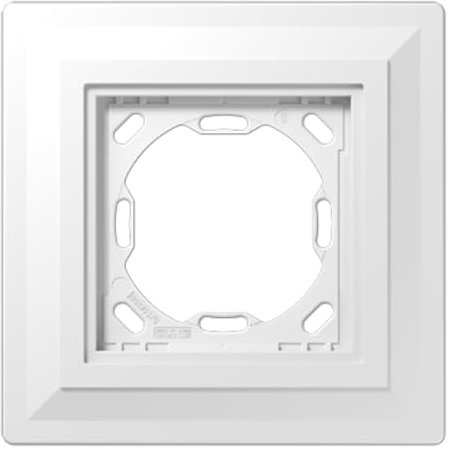 Jung LS Zero – einfach 130 x 130 x 12,5 mm Adapter für die Montage enrasado
