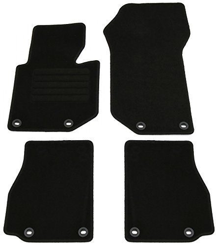 AD Tuning HG1812 Fußmatten Set (4teilig) Schwarz Autoteppiche Matten