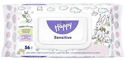 Bella Baby Happy Feuchttücher Sensitive, 56 Stück