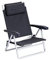 Isabella 700006248 Strandstuhl Campingstuhl Campingsessel Anglerstuhl Klappstuhl Garten Terasse Kopfpolster anthrazit