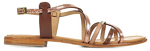 Les Tropéziennes by M. Belarbi Damen Hapax Sandalen mit offenem Zehenbereich, Nude Multi, 36 EU