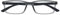 OPULIZE SEE Blaulichtfilter Lesebrille für Damen Herren, Blendfreie UV400-Schutz Federscharnier Anti-Müdigkeit, Rechteckiger Rahmen, Computerbrillen Gaming, Grau +2,00