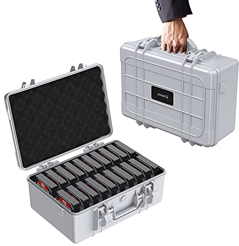 ORICO Custodia Hard Disk Esterno Disco Protettiva per Rigido 3.5, Protezione per 3.5 Durevole Custodia Cavi,Grigio