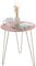 Dylex New Stunning Malvern Side Table -Blush & Rose Gold, Perfect For Placing Drinks