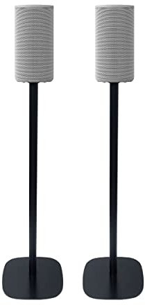 Vebos Paire de pieds HT-A9, noirs, compatibles avec Sony HT-A9