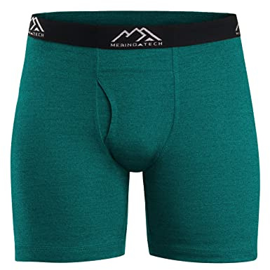 Merino.tech Boxer Uomo Lana Merinos Mutande Intimo Termico Mutande | Intimo Anti-Odore e Traspirante, Elastico in Vita, Anti-Sfregamento, Comfort Tutto Il Giorno, Lavabile in Lavatrice