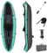 Bestway Hydro-Force 1-Person Ventura Elite Inflatable Kayak Set | Includes Kayak, Aluminum Paddle, Hand Pump, 2 Fins, Seat, Gear Bag and Carry Bag
