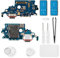 Eonpam Charging Port Replacement for Samsung Galaxy S21 5G Charger Port Microphone Headphone Jack with Repair Kit