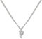 GD GOOD.designs Kette mit Buchstaben P Silber für Damen I Hautverträgliche Halskette mit initialen Anhänger I Silberne 316L Edelstahl Buchstabenkette - Valentinstag-Geschenk für Sie und Ihn