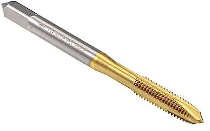 MACHSWON Taraud de filetage à pointe en spirale pour perçage et taraudage en aluminium, acier ordinaire, métaux non ferreux et plastiques durs H2 3 cannelures HSS métrique vis tarauds UNC 1/4-20 1