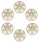 Dessous de Verre en Bois ou plexigglass 10 cm en Lot de 2, 4, 6 Fleurs de Vie, Arbre de Vie, Métatron, Lotus, Main de Fatma, Om ou Aum, décoration spirituelle