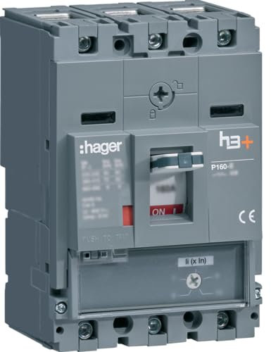 Automatikschalter Geformtes Gehäuse h3+ P160,3P3D,160A,50kA,Magnetrelais