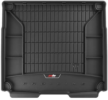 FROGUM ProLine 3D Alfombrilla Exclusiva de Goma con Logo cubeta Maletero para Peugeot 407 2004-2011 | Práctico Organizador | Los Bordes más Altos | Al Tamaño | Diseño Elegante