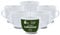 Level One 6 Stück Kaffeetasse 250ml aus hochwertigem Porzellan, Kaffeetasse in weiß, Kaffeebecher mit Henkel, Spülmaschinen- & Mikrowellengeeignet
