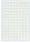 Highdecora Screw Hole Covers Caps Self Adhesive Stickers for Concealing Screw Holes for Furniture, Waterproof Stickers, 630 Pieces/ 5 Sheets, 13mm. (H980-Platinum_White)