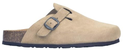 Yokono - Zuecos Mules - Cuero para: Mujer Color: Nobuck Sand Talla: 40