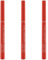 Catrice Calligraph Artist Matte Liner, Eyeliner, Nr. 080, Rot, sofortiges Ergebnis, farbintensiv, matt, vegan, ohne Mikroplastikpartikel, Nanopartikel frei, ohne Parfüm, 3er Pack (3x1.1ml)