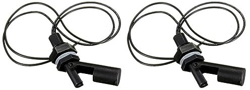 2 interruttori a galleggiante orizzontali per serbatoio piscina, con sensore di livello liquido, 12 V, 220 V, 10 W