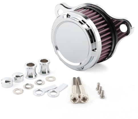 Filtro Aria Motore Per Sportster Per Iron 883 XL1200 72 48 Quarantotto Settantadue 1991-2023 Filtro Aria Moto Filtro Aria Kit Di Aspirazione Filtro Aria Moto(MP09-007-0029CR)