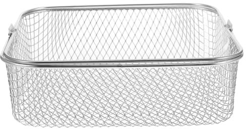 GREENADSCAPE Ir Fryer Accessory Round Deep Fryer Mesh Basket for Dishwasher Safe